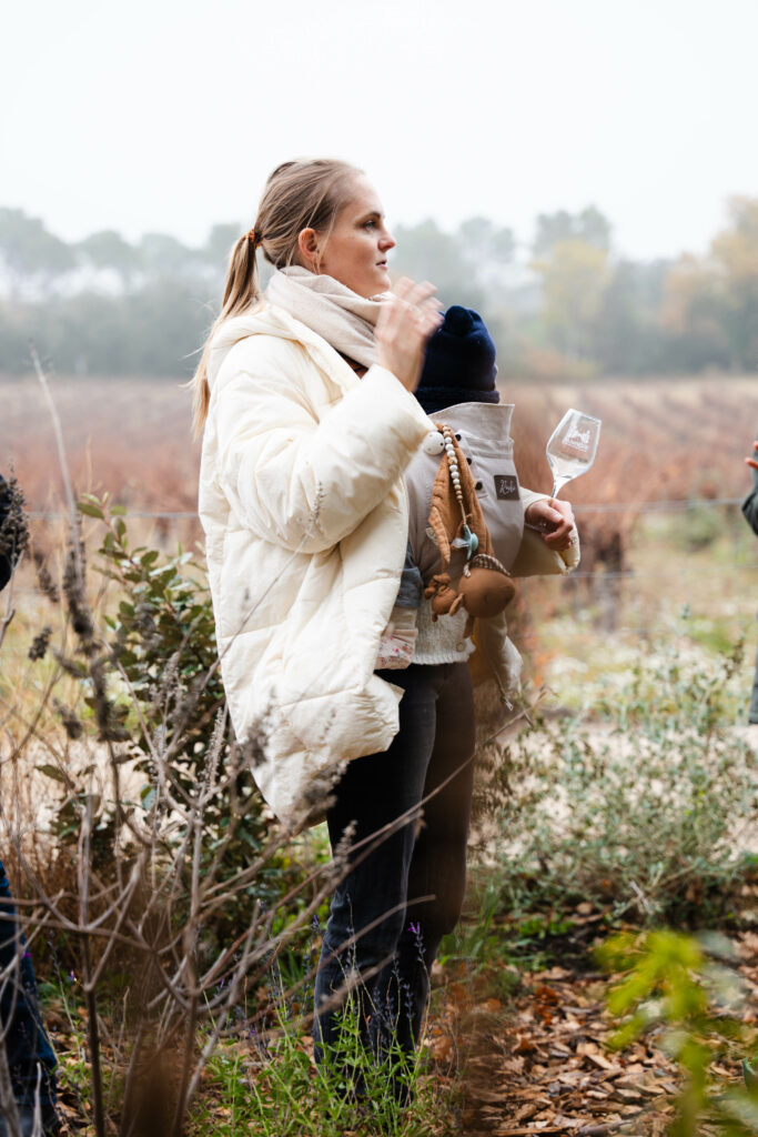 Sortie de la cuvée Rouge Fleuri du Domaine Château Barbebelle à Aix